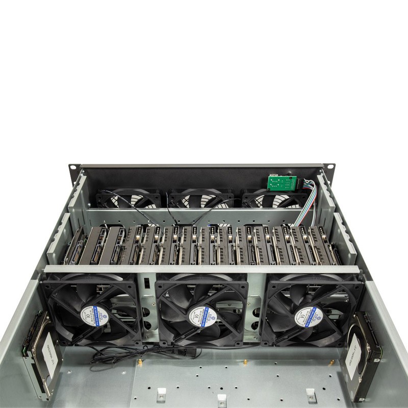 Ohišje INTER-TECH IPC 4F28 mining rack
