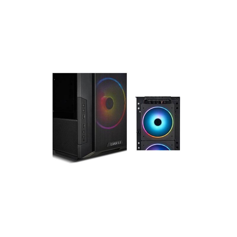 Ohišje LIAN LI LANCOOL 216 RGB črno, LANCOOL216RX