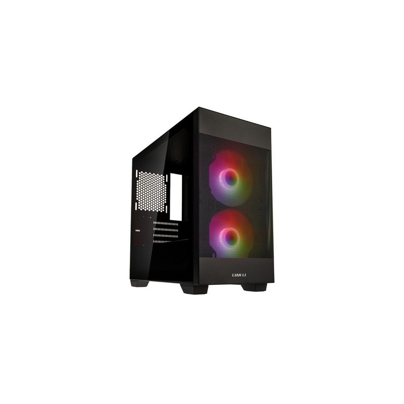 Ohišje Micro-ATX Lian Li LANCOOL 205M Mesh, črno