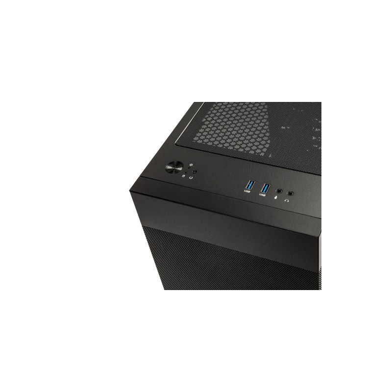 Ohišje Micro-ATX Lian Li LANCOOL 205M Mesh, črno