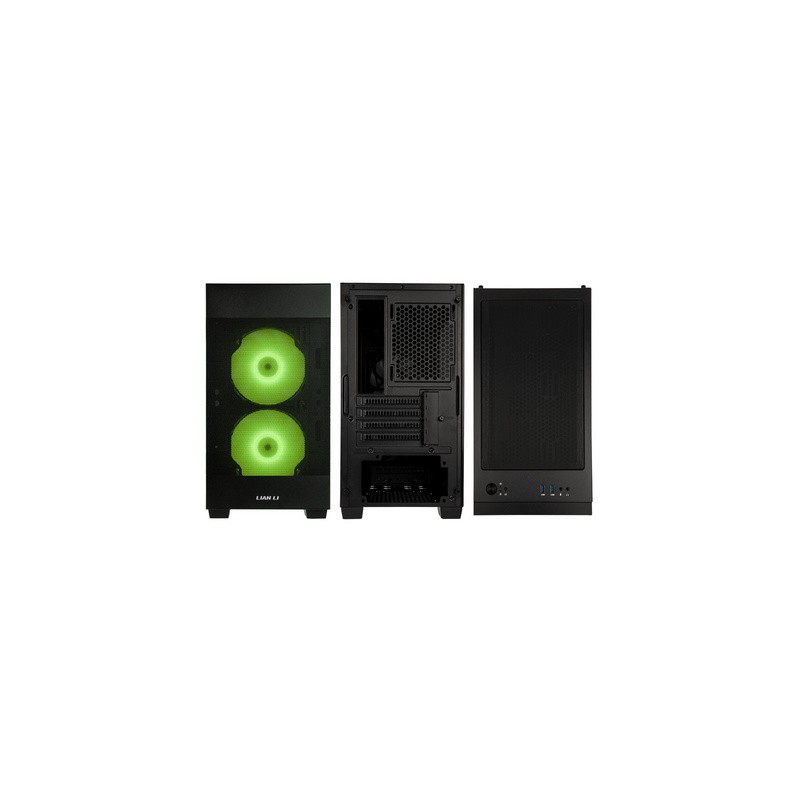 Ohišje Micro-ATX Lian Li LANCOOL 205M Mesh, črno