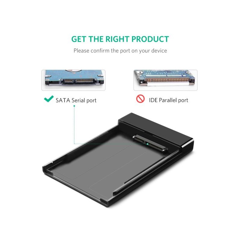 Ugreen 2.5 USB 3.0 na SATA HDD ohišje