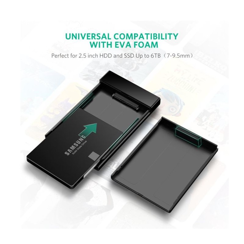 Ugreen 2.5 USB 3.0 na SATA HDD ohišje
