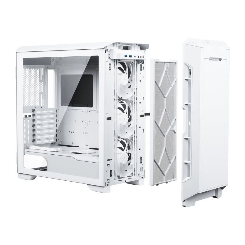 Ohišje PHANTEKS ECLIPSE P600S Silent TEMPERED GLASS D-RGB EATX belo