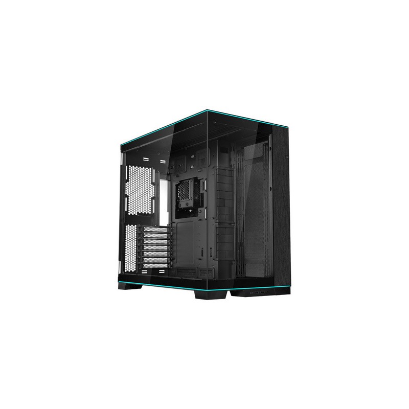 Ohišje Lian Li O11D EVO RGB, steklo, črno