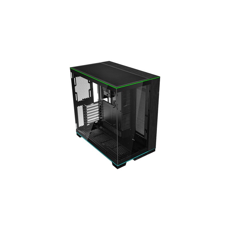Ohišje Lian Li O11D EVO RGB, steklo, črno
