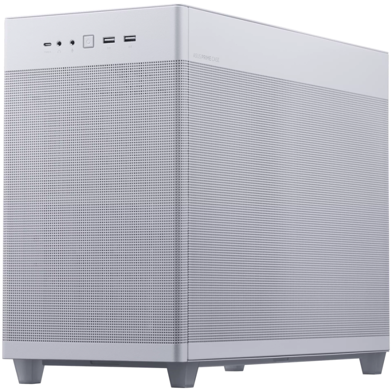 Ohišje ASUS Prime AP201, steklo, belo