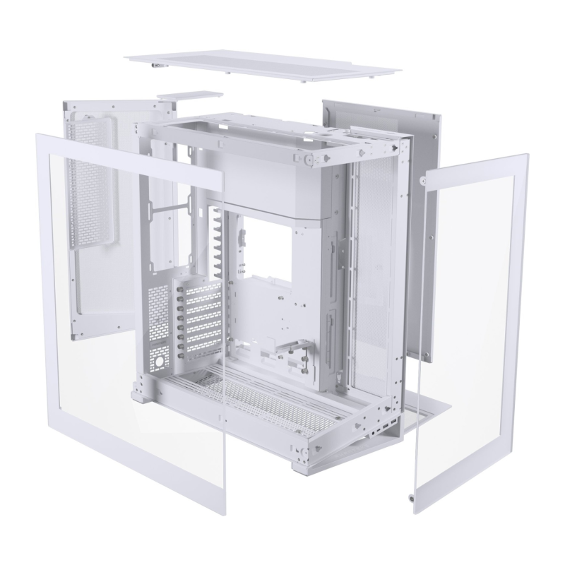Ohišje PHANTEKS NV7 TEMPERED GLASS D-RGB, belo