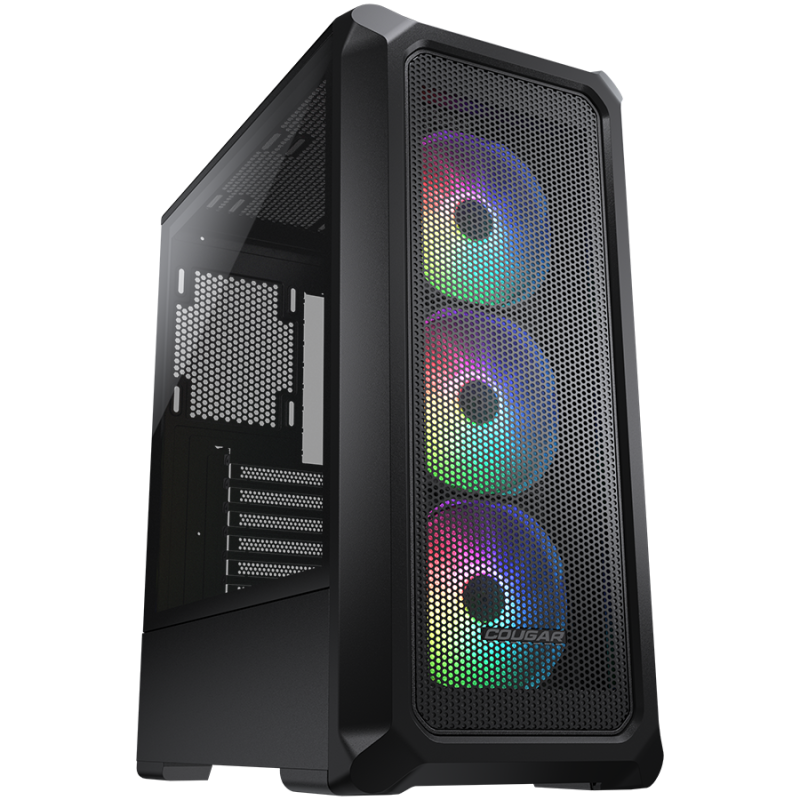 Ohišje COUGAR Archon 2 Mesh RGB, Črno