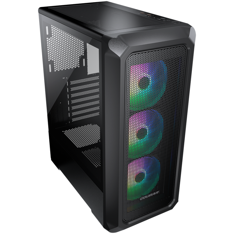 Ohišje COUGAR Archon 2 Mesh RGB, Črno
