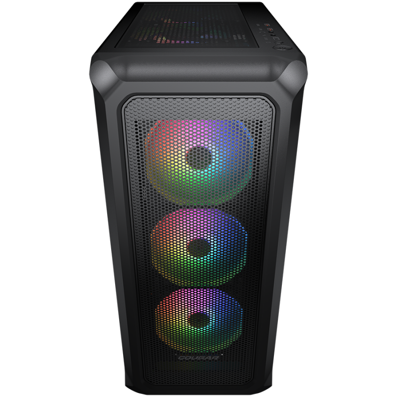 Ohišje COUGAR Archon 2 Mesh RGB, Črno