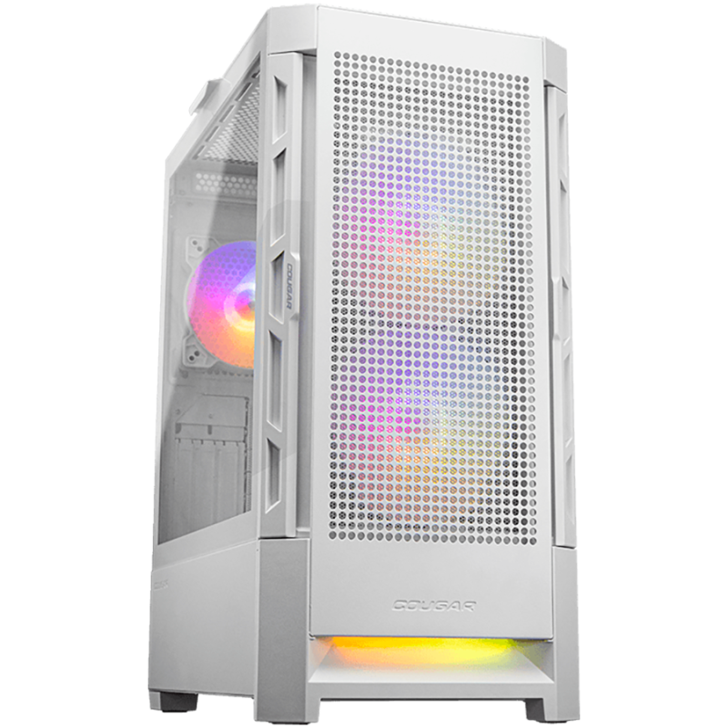 Ohišje COUGAR Duoface RGB, Belo