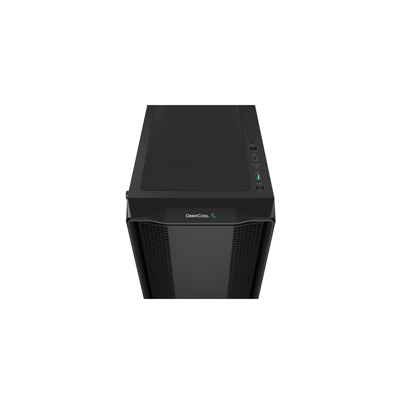 Ohišje DeepCool CC560 V2, ATX, kaljeno steklo, črno