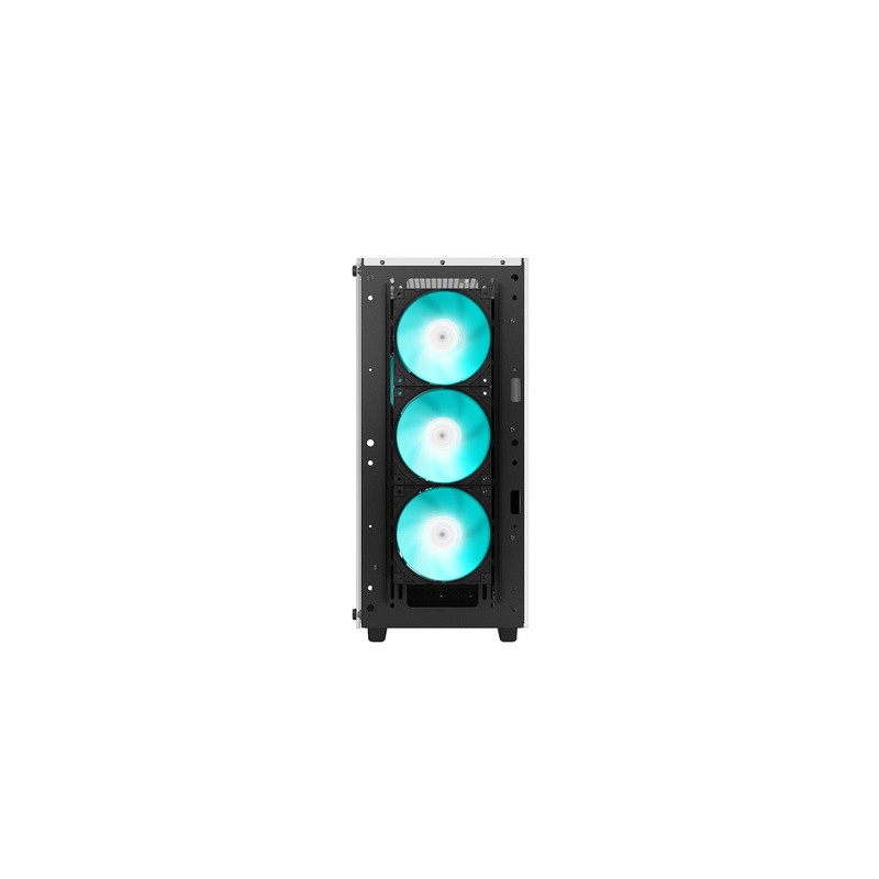 Računalniško ohišje DeepCool CC560 WH V2, ATX, LED, kaljeno steklo, belo