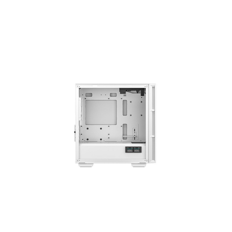 Računalniško ohišje DeepCool CH360 Digital, mATX, ARGB, kaljeno steklo, belo