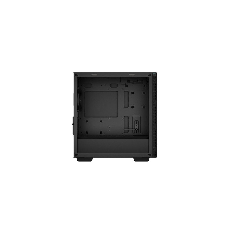Računalniško ohišje DeepCool CH370, mATX, kaljeno steklo, črno
