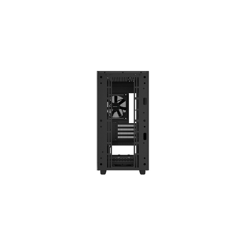 Računalniško ohišje DeepCool CH370, mATX, kaljeno steklo, črno