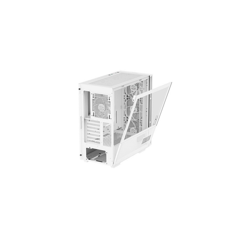 Računalniško ohišje DeepCool CH560 Digital WH, eATX, ARGB, kaljeno steklo, belo