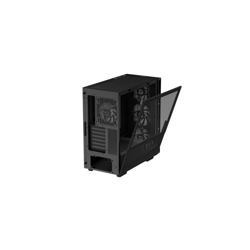 Računalniško ohišje DeepCool CH560 Digital, eATX, ARGB, kaljeno steklo, črno