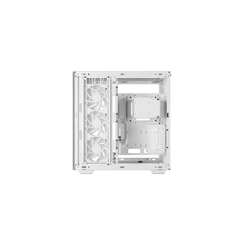 Računalniško ohišje DeepCool CH780 WH, eATX, ARGB, kaljeno steklo, belo