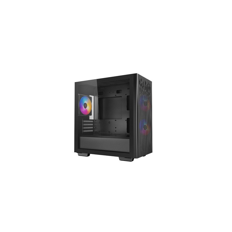 Računalniško ohišje DeepCool MATREXX 40 3FS, mATX, kaljeno steklo, črno
