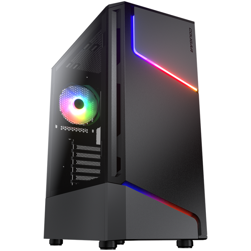 Računalniško ohišje COUGAR MX360 RGB, črno