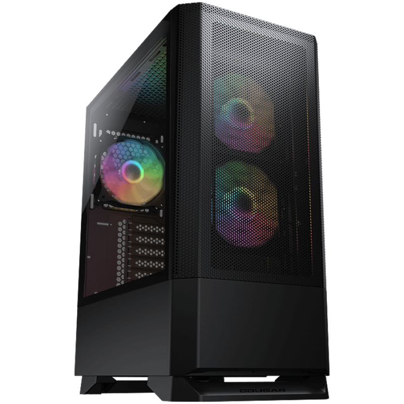Računalniško ohišje COUGAR MX430 Mesh RGB, črno