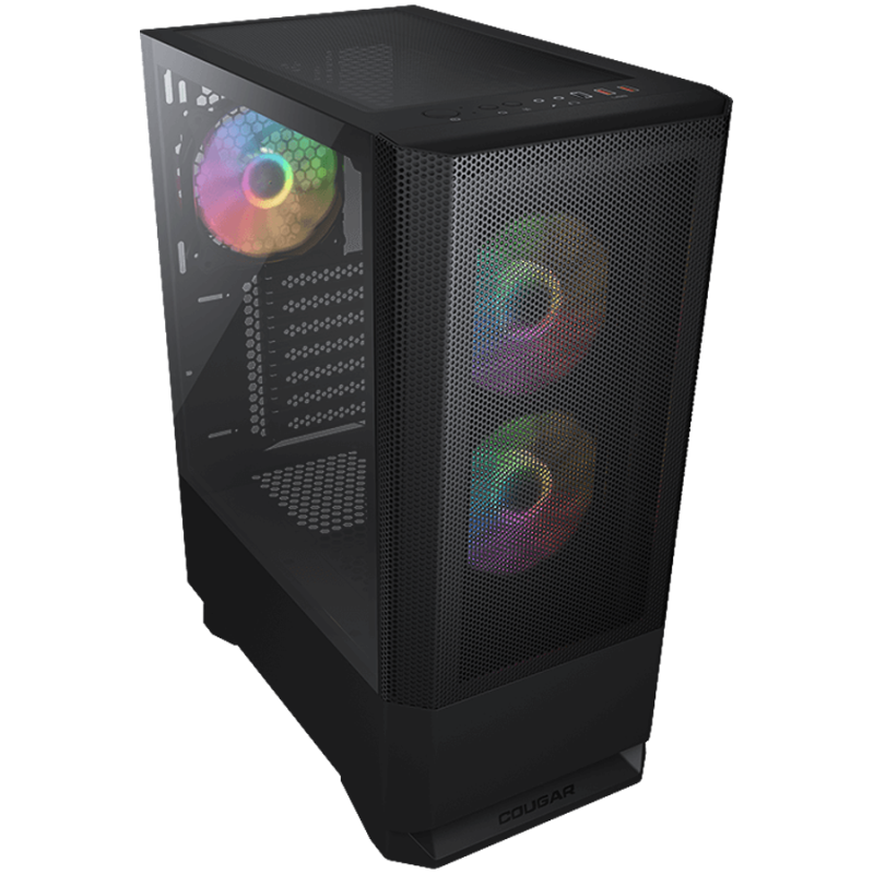 Računalniško ohišje COUGAR MX430 Mesh RGB, črno