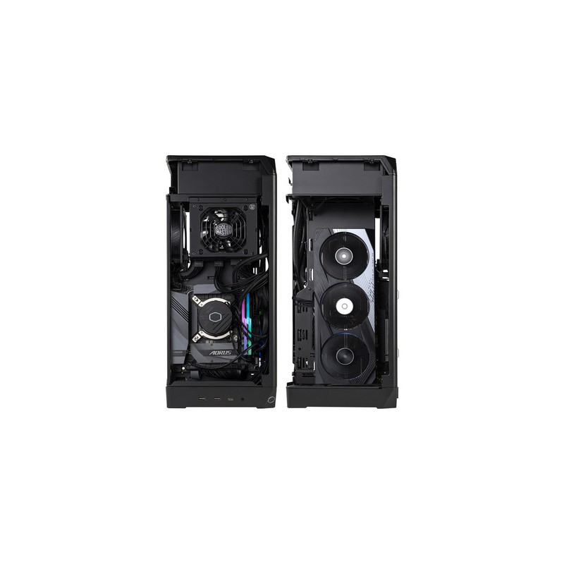 Računalniško ohišje Cooler Master Ncore 100 MAX, Mini-ITX, SFX 850W Gold, sivo