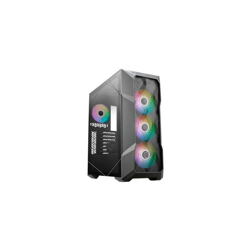 Ohišje Cooler Master TD500 MAX, ATX, kaljeno steklo, 850W Gold, sivo