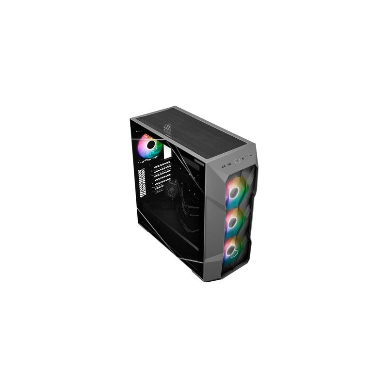 Ohišje Cooler Master TD500 MAX, ATX, kaljeno steklo, 850W Gold, sivo