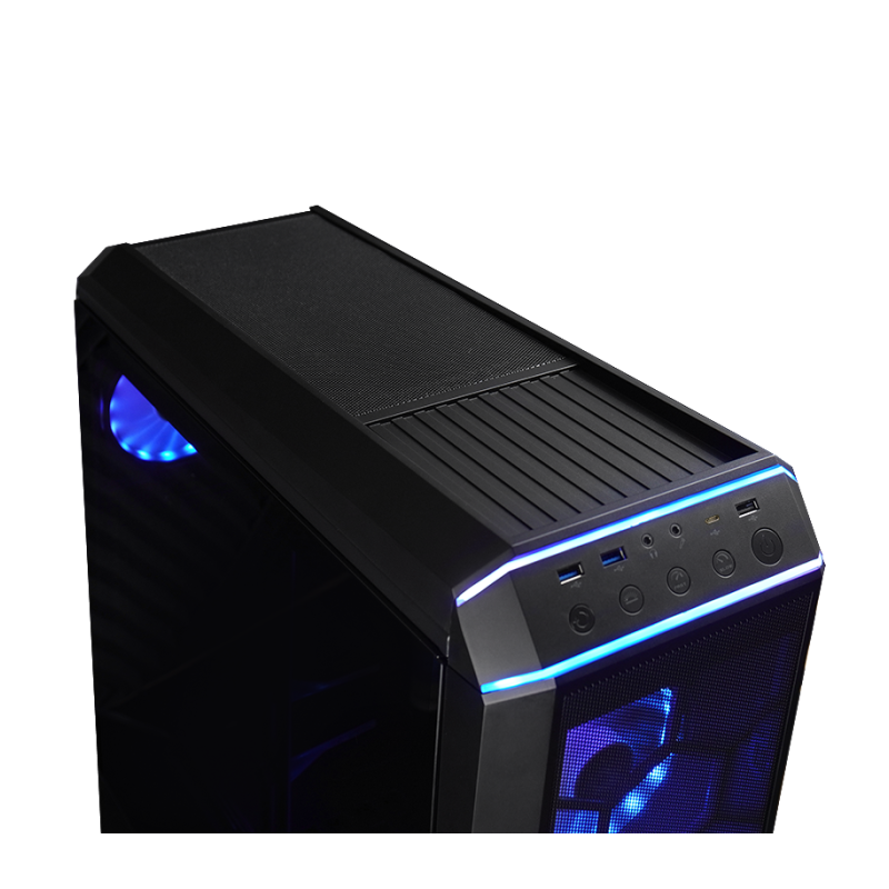 Ohišje Chieftec STALLION 3, ATX A-RGB, črno