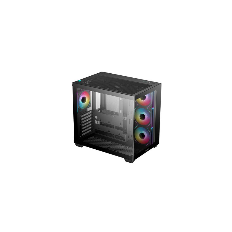 Računalniško ohišje DeepCool CG530 4F, ATX, Midi-Tower, kaljeno steklo, črno