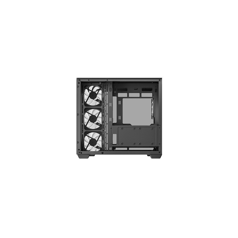Računalniško ohišje DeepCool CG530 4F, ATX, Midi-Tower, kaljeno steklo, črno