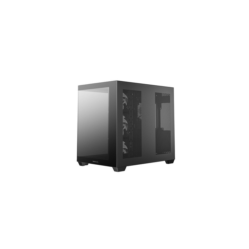 Računalniško ohišje DeepCool CG530 4F, ATX, Midi-Tower, kaljeno steklo, črno