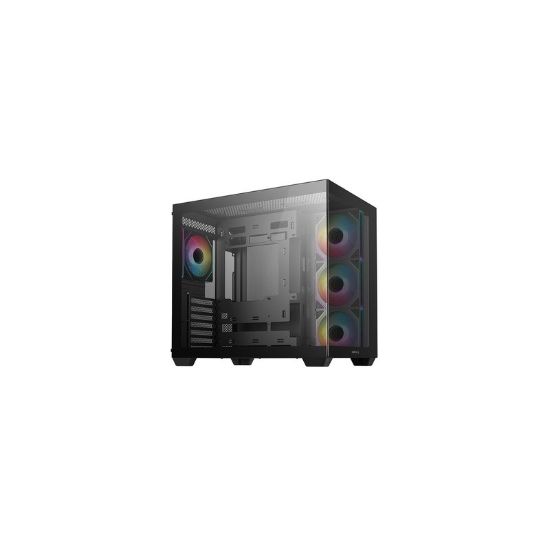 Računalniško ohišje DeepCool CG530 4F, ATX, Midi-Tower, kaljeno steklo, črno