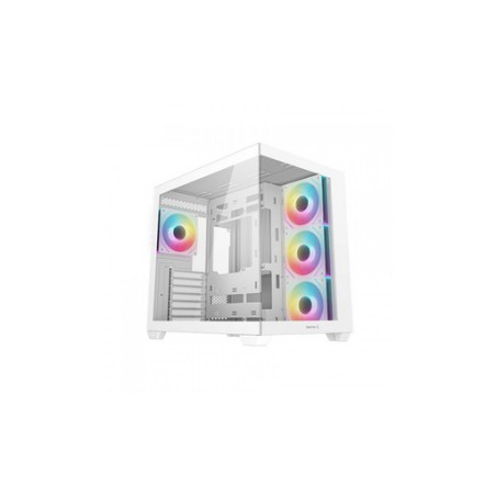 Računalniško ohišje DeepCool CG530 4F WH, ATX, Midi-Tower, kaljeno steklo, belo