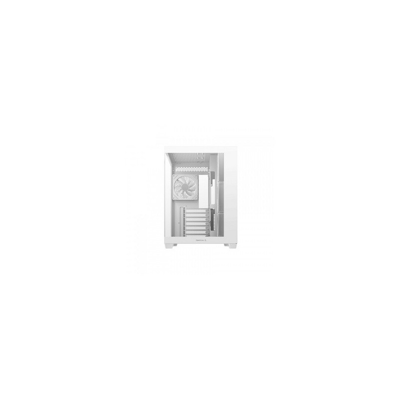Računalniško ohišje DeepCool CG530 4F WH, ATX, Midi-Tower, kaljeno steklo, belo
