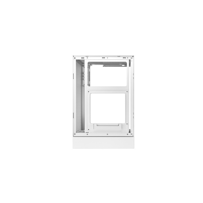 Računalniško ohišje DeepCool CH170 DIGITAL WH, Mini-ITX, LCD, belo
