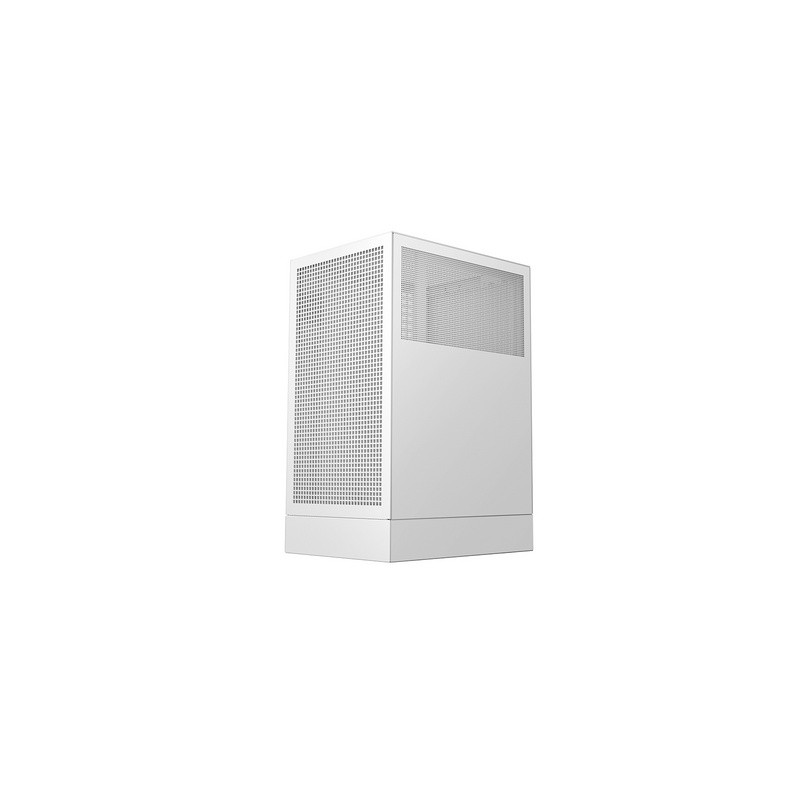 Računalniško ohišje DeepCool CH170 DIGITAL WH, Mini-ITX, LCD, belo