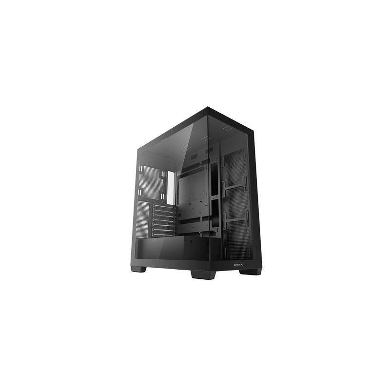 Računalniško ohišje DeepCool CG580, ATX, Midi-Tower, kaljeno steklo, črno