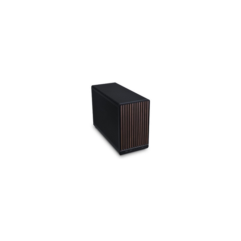Računalniško ohišje Lian Li DAN Cases A3 Wood, Micro-ATX, črno