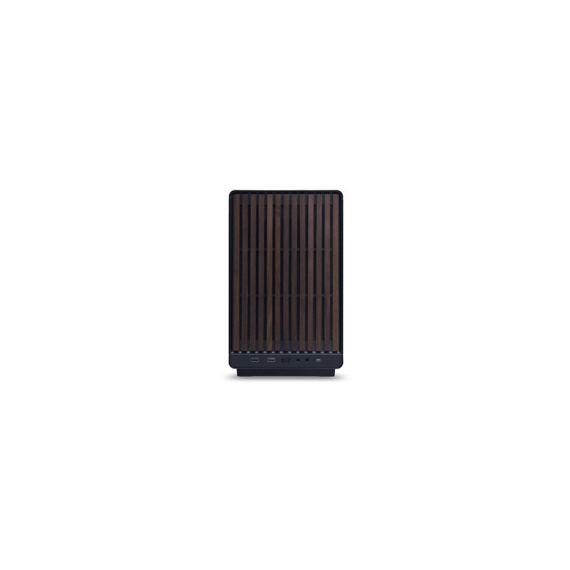 Računalniško ohišje Lian Li DAN Cases A3 Wood, Micro-ATX, črno
