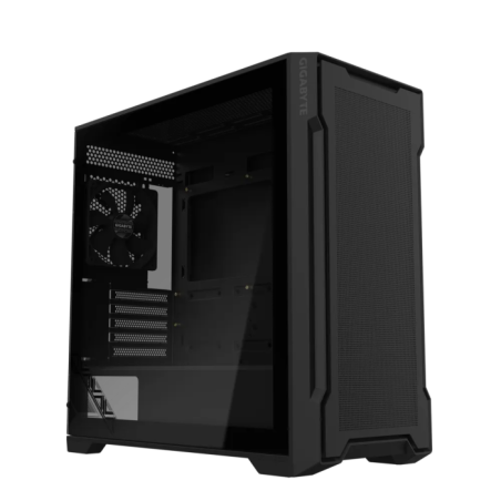 Ohišje Gigabyte C102 GLASS, mATX, črno