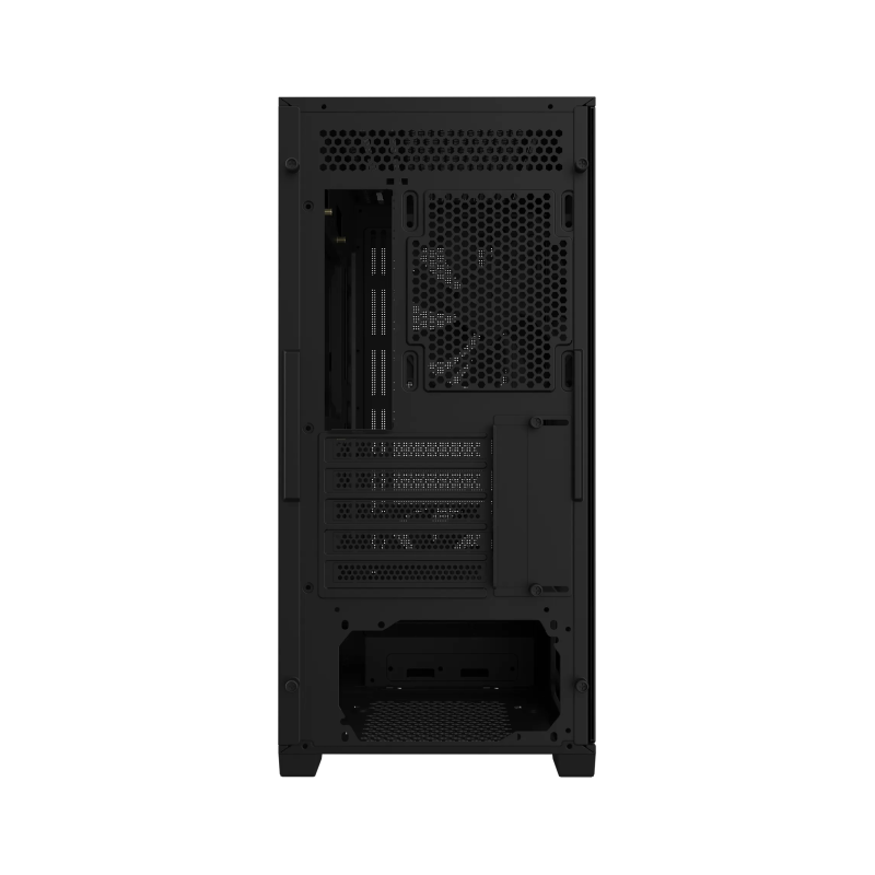 Ohišje Gigabyte C102 GLASS, mATX, črno