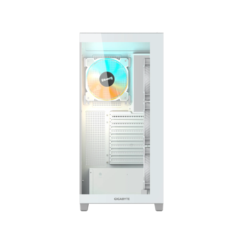 Ohišje Gigabyte C500 PANORAMIC STEALTH ICE, ATX, ARGB, belo