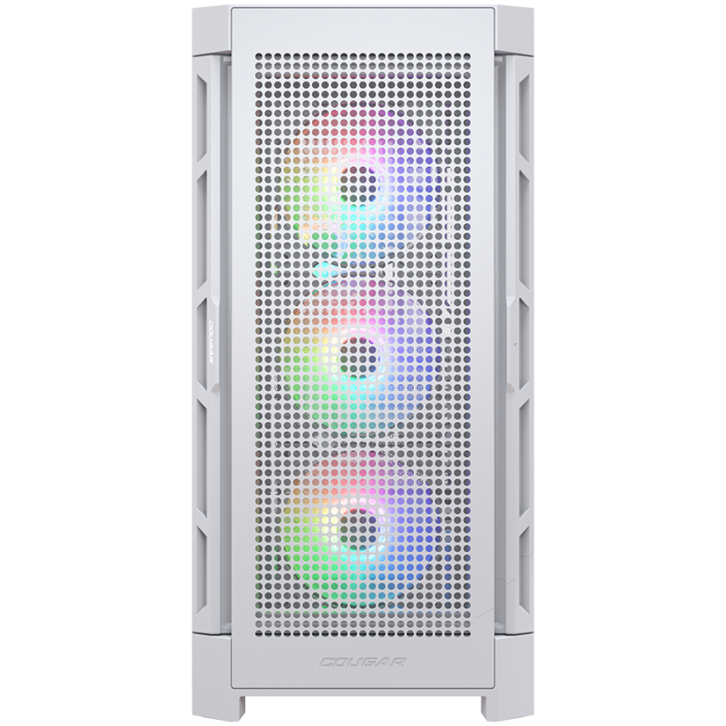 Računalniško ohišje COUGAR AIRFACE PRO RGB, Mid Tower, belo