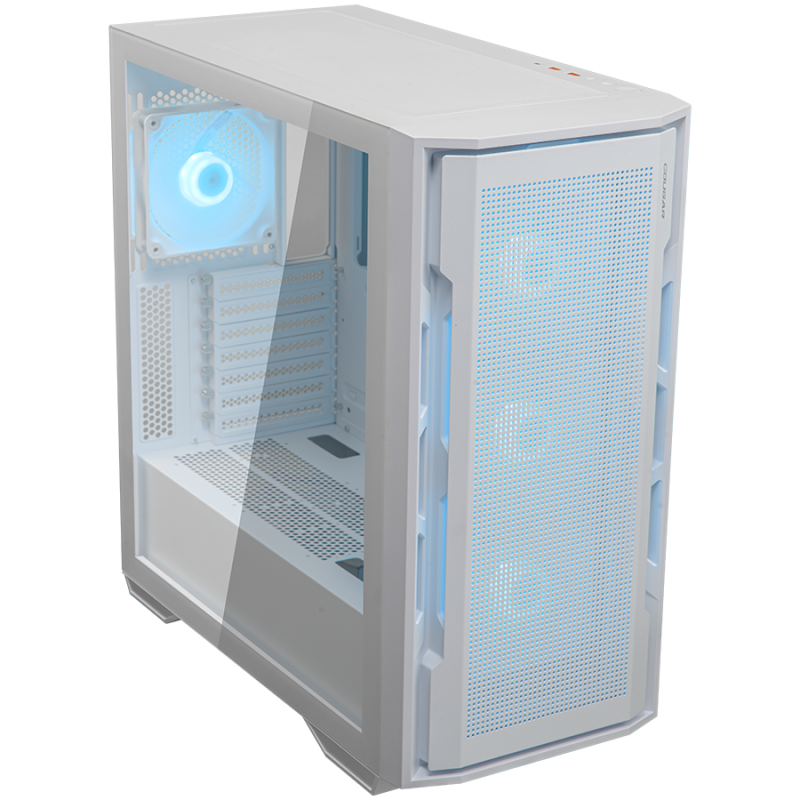 Računalniško ohišje COUGAR UNIFACE RGB, ATX, belo