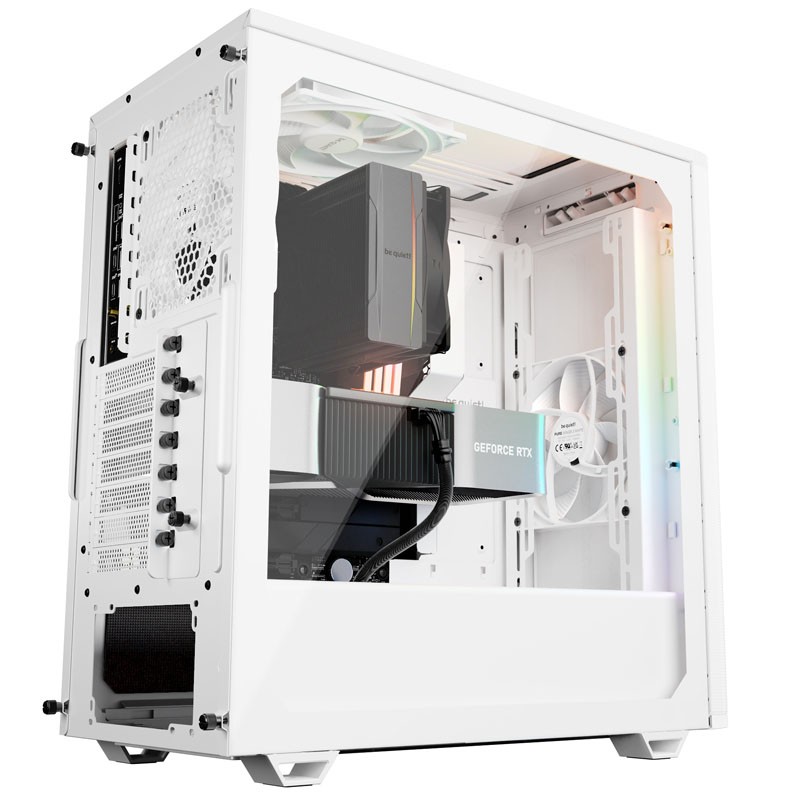Ohišje BE QUIET! Pure Base 501 DX (BGW77), midi-ATX, belo