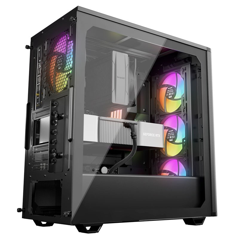 Ohišje BE QUIET! Pure Base 501 LX (BGW78), midi-ATX, črno